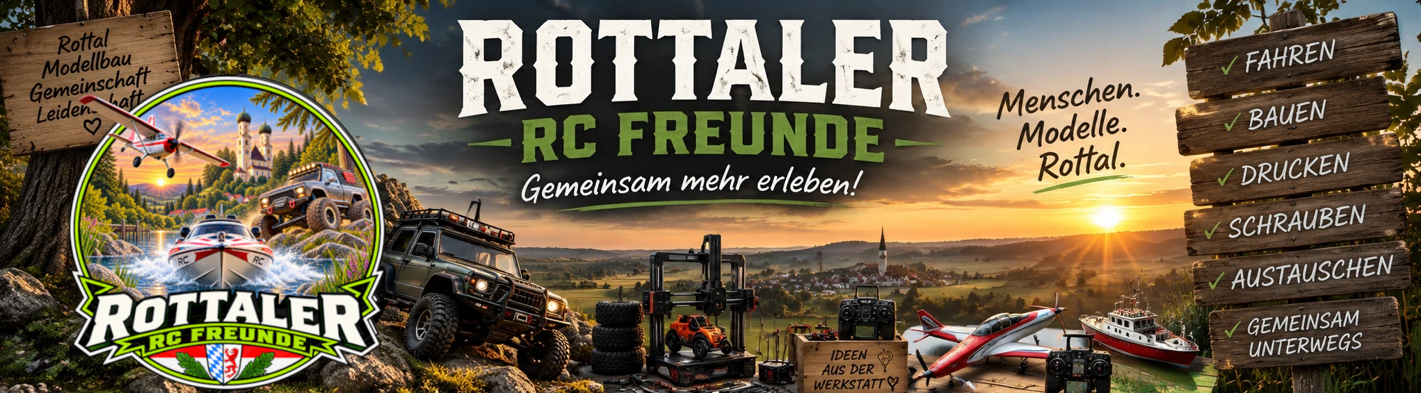 Rottaler RC Freunde – Menschen, Modelle, Rottal